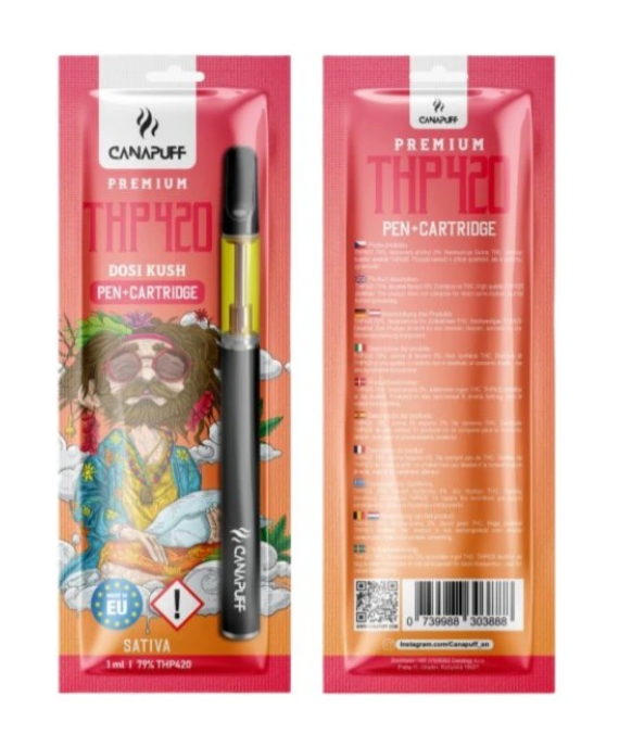 CanaPuff THP420 toll + Dosi Kush patron