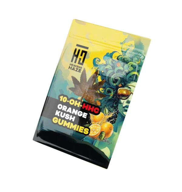 Heavens Haze 10-OH-HHC Gummies Orange Kush