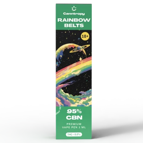 Canntropy CBN Vape Pen szivárványos övek