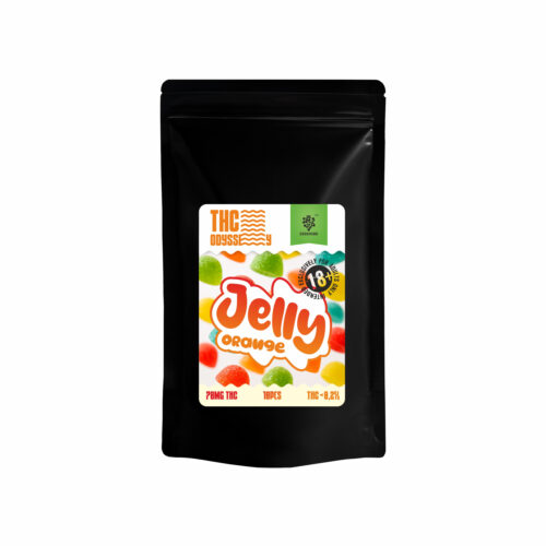 Czech CBD THC Odyssey Zselé Narancs