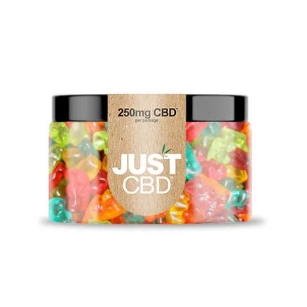 JustCBD gyümölcs gumicukor 250-3000 mg CBD 250 mg