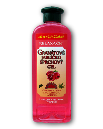 Herbavera sprchový gél Granátové jablíčko 400 ml relaxační