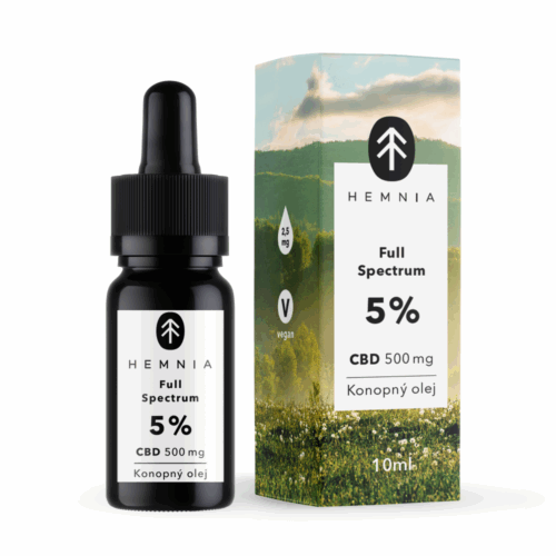 Hemnia Teljes spektrumú CBD kenderolaj 5%