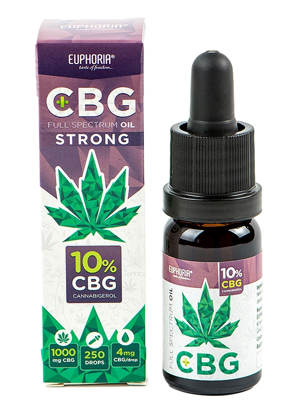 Euphoria CBG:CBD Kender olaj 12 %