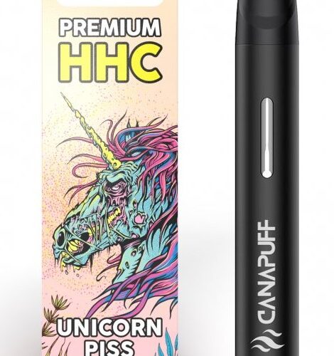 CanaPuff UNICORN PISS 96 % HHC - Eldobható vape toll