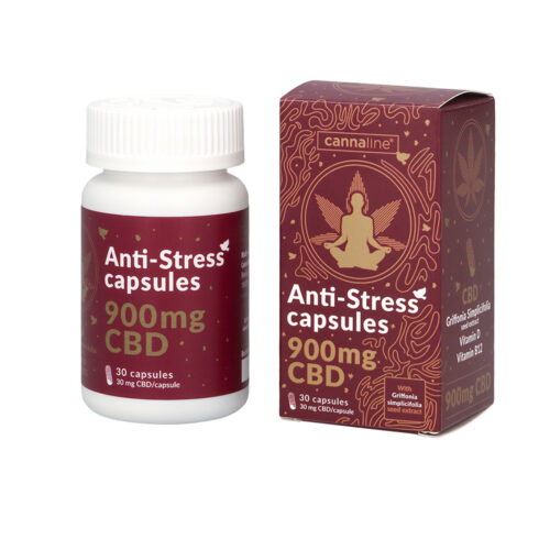 Cannaline CBD stresszoldó kapszula - 900 mg CBD