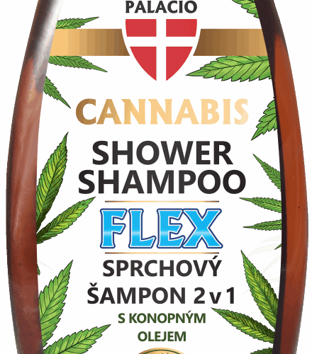 Palacio CANNABIS Flex tusfürdő sampon