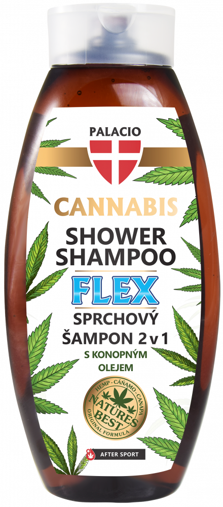 Palacio CANNABIS Flex tusfürdő sampon