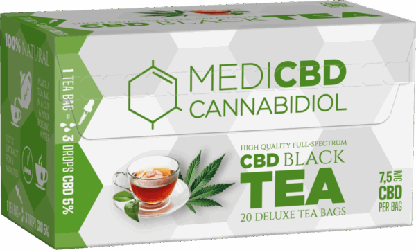 MediCBD Fekete tea (20 teászsákos doboz)