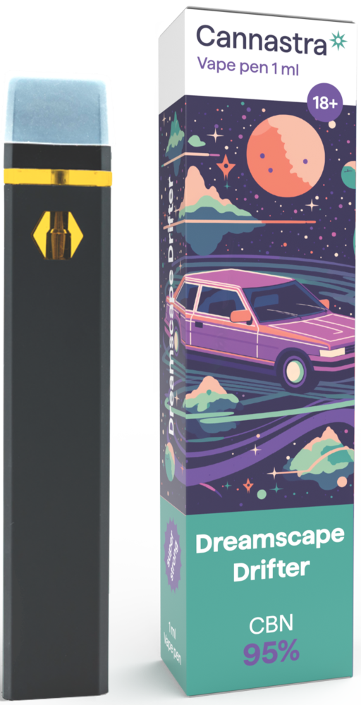Cannastra CBN eldobható Vape Pen Dreamscape Drifter