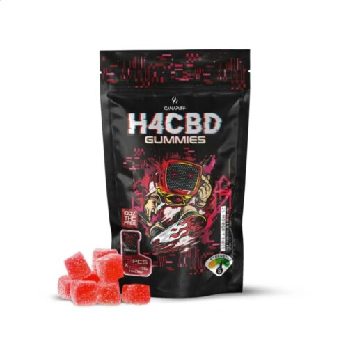 CanaPuff H4CBD Gummies Strawberry