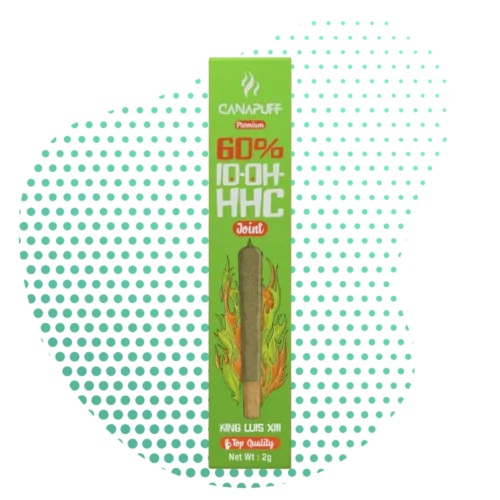 CanaPuff 10-OH-HHC preroll King Luis XIII