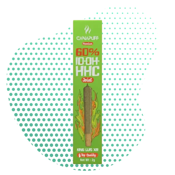CanaPuff 10-OH-HHC preroll King Luis XIII