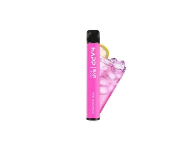 Happ Bar 600 Vape Pen Pink Limonádé
