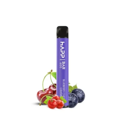 Happ Bar 600 Vape Pen Blueberry Cherry Cranberry