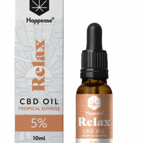 Happease Relax CBD Oil Tropical Sunrise