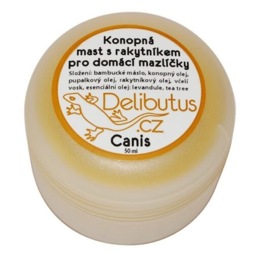 Delibutus Kender kenőcs háziállatoknak homoktövissel 50 ml