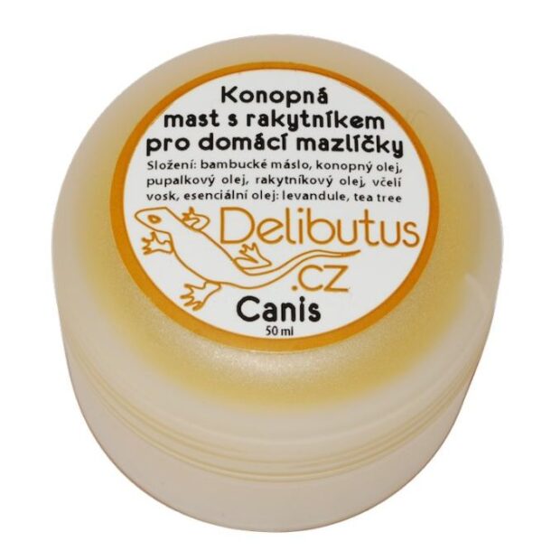 Delibutus Kender kenőcs háziállatoknak homoktövissel 50 ml