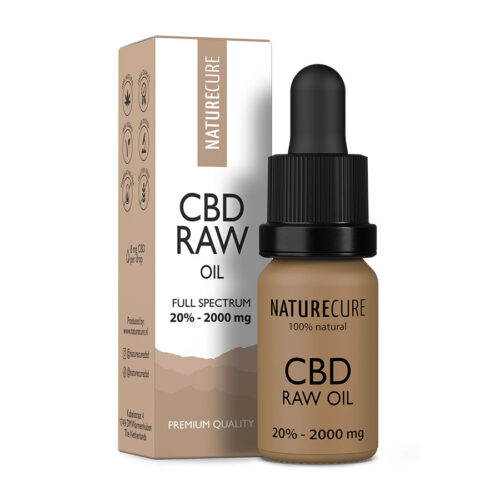 Nature Cure Teljes spektrumú nyers CBD olaj - 20%