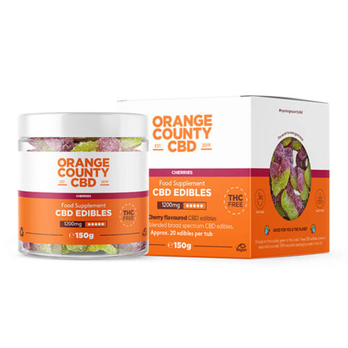 Orange County CBD Gumi cseresznye