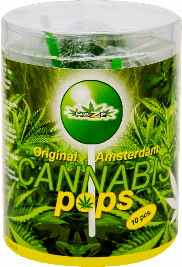 HaZe Cannabis Pops – ajándékdoboz (10 nyalóka)