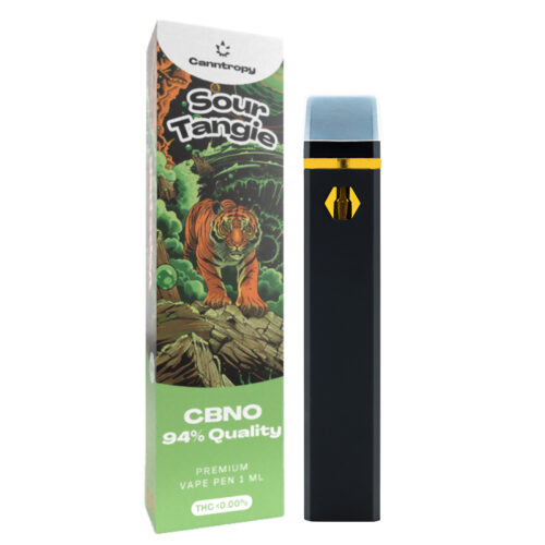 Canntropy CBNO eldobható Vape Pen Sour Tangie