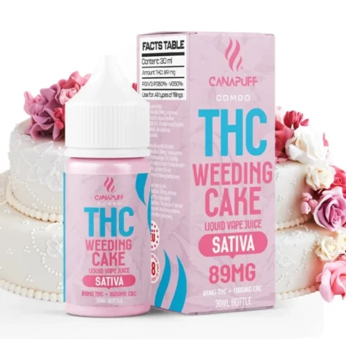 CanaPuff THC+ folyékony Weeding Cake