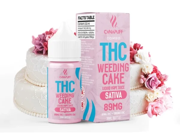 CanaPuff THC+ folyékony Weeding Cake