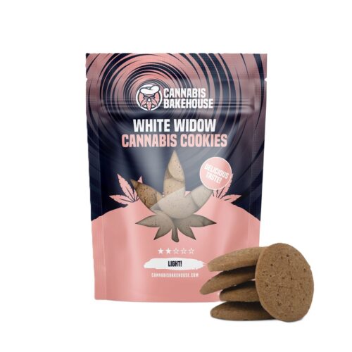 Cannabis Bakehouse White Widow Cannabis süti