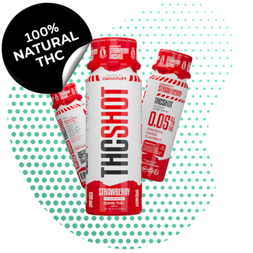 CanaPuff THC SHOT - Eper 60 ml (THC 30 mg)