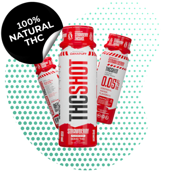 CanaPuff THC SHOT - Eper 60 ml (THC 30 mg)