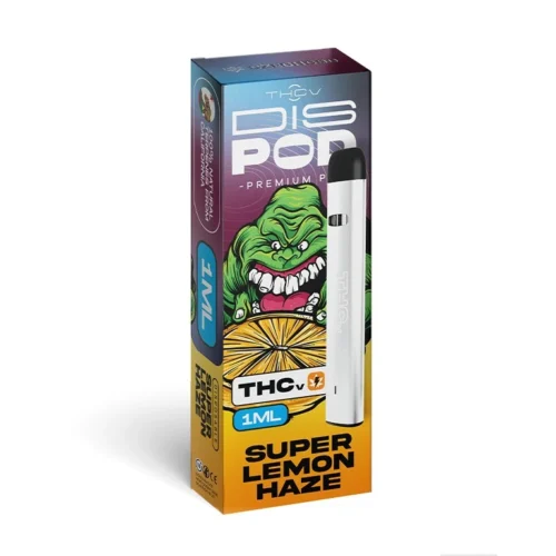 Czech CBD THCV Vape Pen disPOD Super Lemon Haze