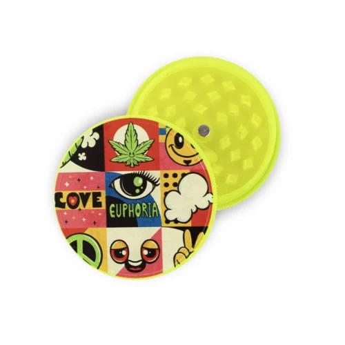 Euphoria Műanyag csiszolók 63 mm - 3 részes Sárga