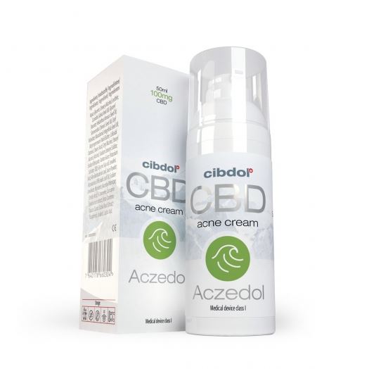 Cibdol Aczedol CBD Akne krém