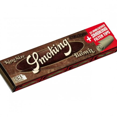 Smoking Papers Óriás méret - Barna vele szűrők