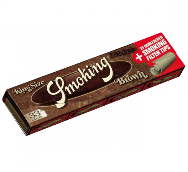 Smoking Papers Óriás méret - Barna vele szűrők