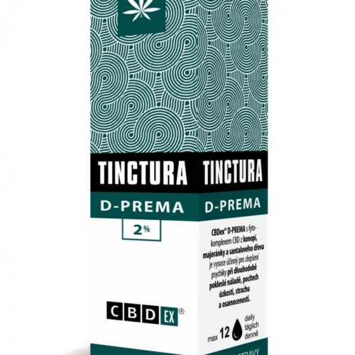 CBDex Tinktúra D-PREMA 2% 20 ml