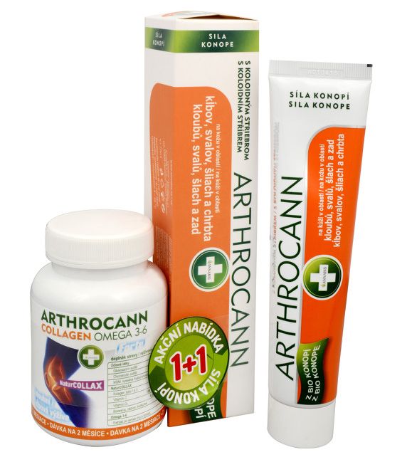 Annabis Arthrocann gél 75 ml + Arthrocann kollagén Omega 3-6 60 tabletta
