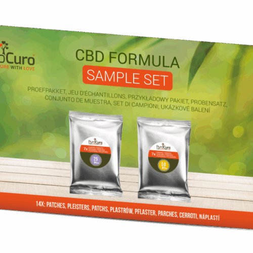 PuroCuro Kender CBD Formula tapaszok
