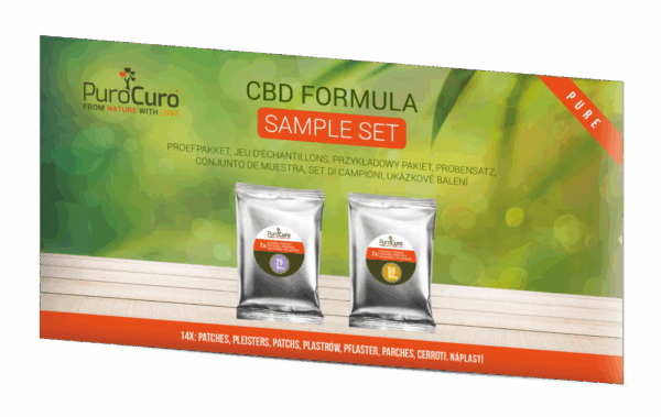PuroCuro Kender CBD Formula tapaszok
