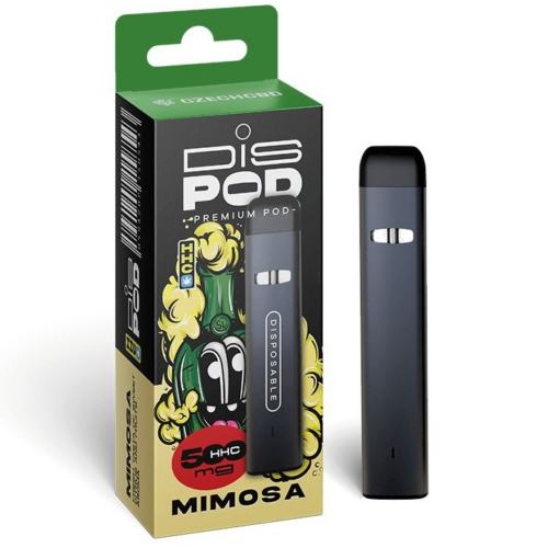 Czech CBD HHC Vape Toll disPOD Mimóza 500 mg