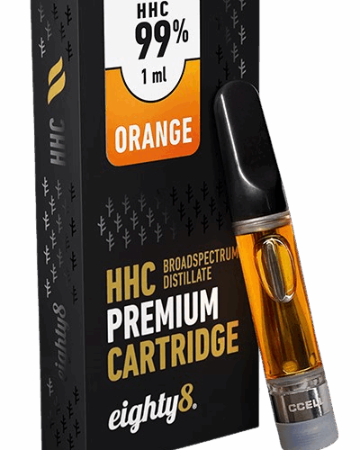 Eighty8 HHC patron narancs - 99 % HHC