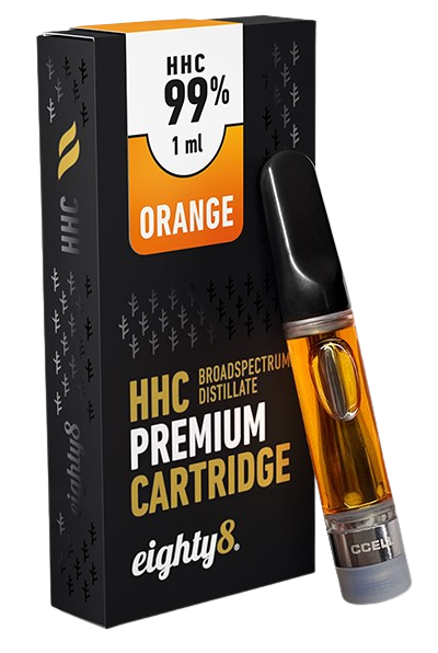 Eighty8 HHC patron narancs - 99 % HHC