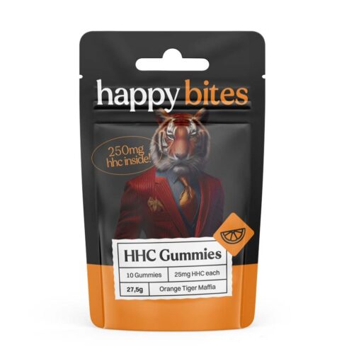 Happy Bites HHC Gummies Orange Tiger Maffia