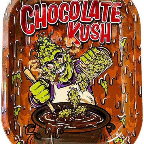 Best Buds Chocolate Kush fém gördülőtálca kicsi
