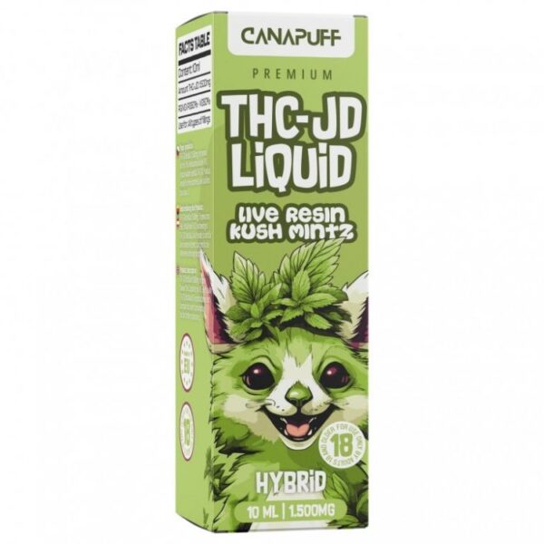 CanaPuff THCJD Liquid Kush Mintz