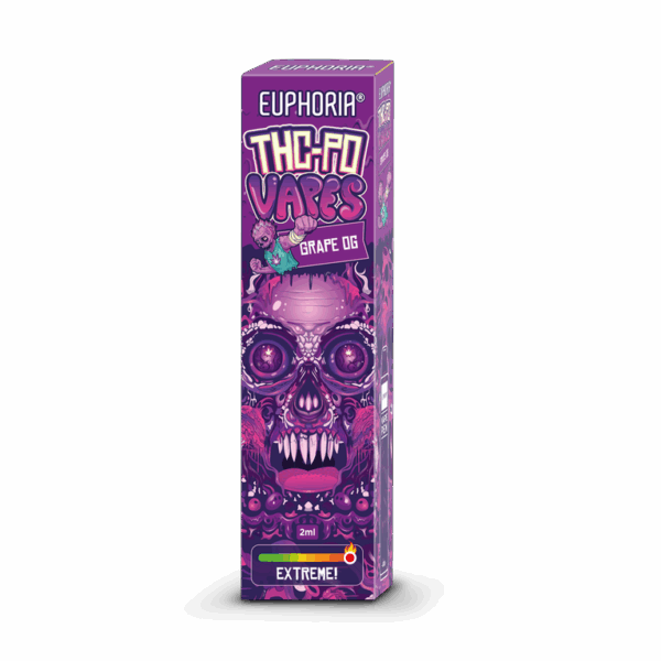 Euphoria THCPO eldobható Vape Pen Grape OG