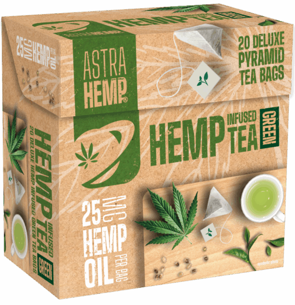 Astra kender zöld tea 25 mg kenderolaj (20 db piramis teazacskós doboz)