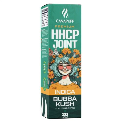 CanaPuff HHCP preroll Bubba Kush