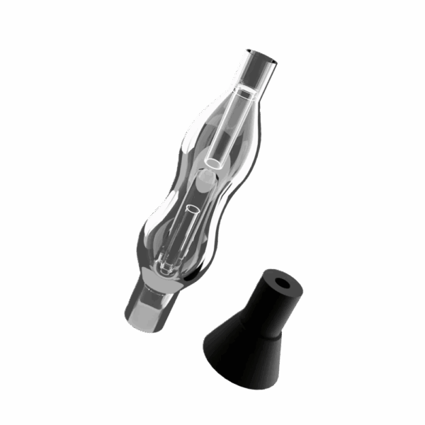 AirVape Apollo Üveg vízbuborékoló + szilikon adapter PRO vagy X-hez